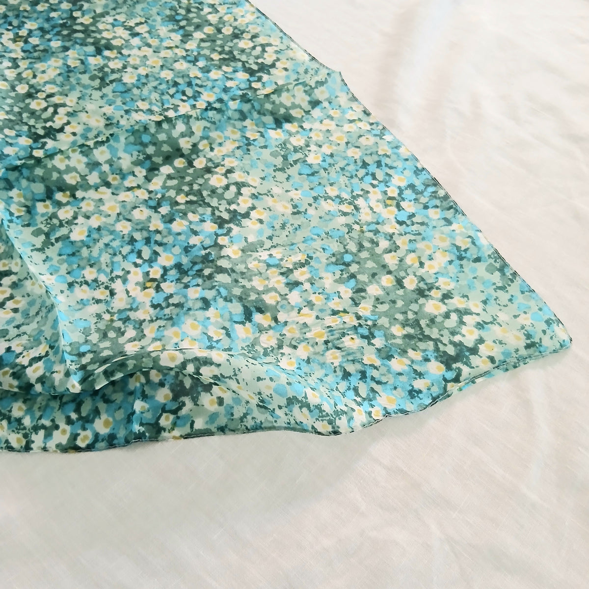 Flower Field Pure Silk Scarf PS 1094/S COL 1 Necktie