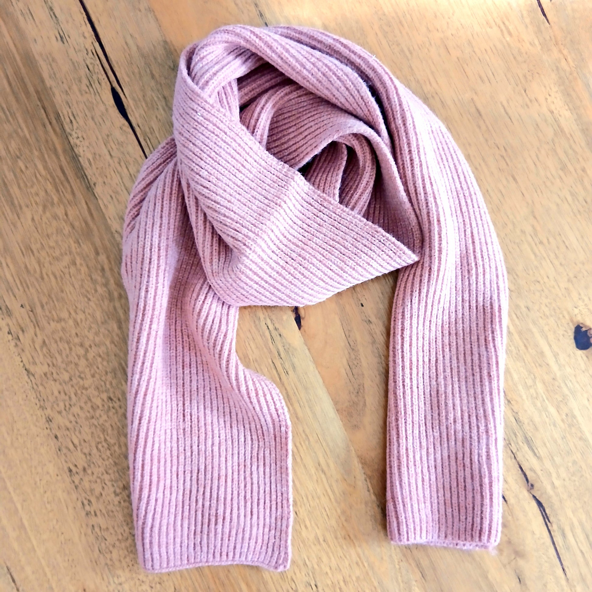 Narrow Rib Scarf - 332328