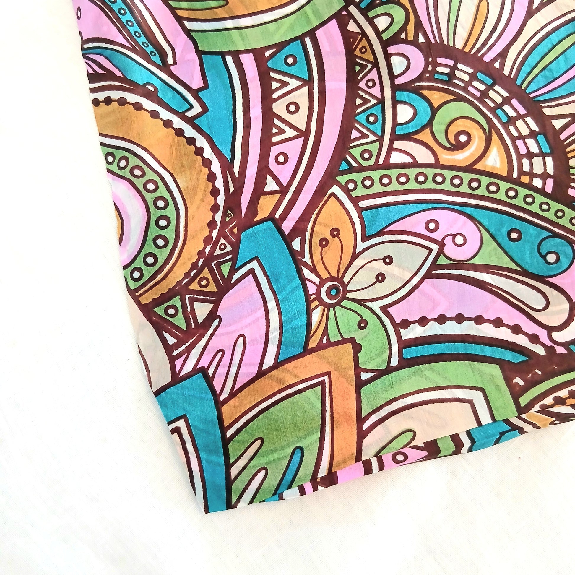 Silk Neck & Hair Tie - 1008-10 /S