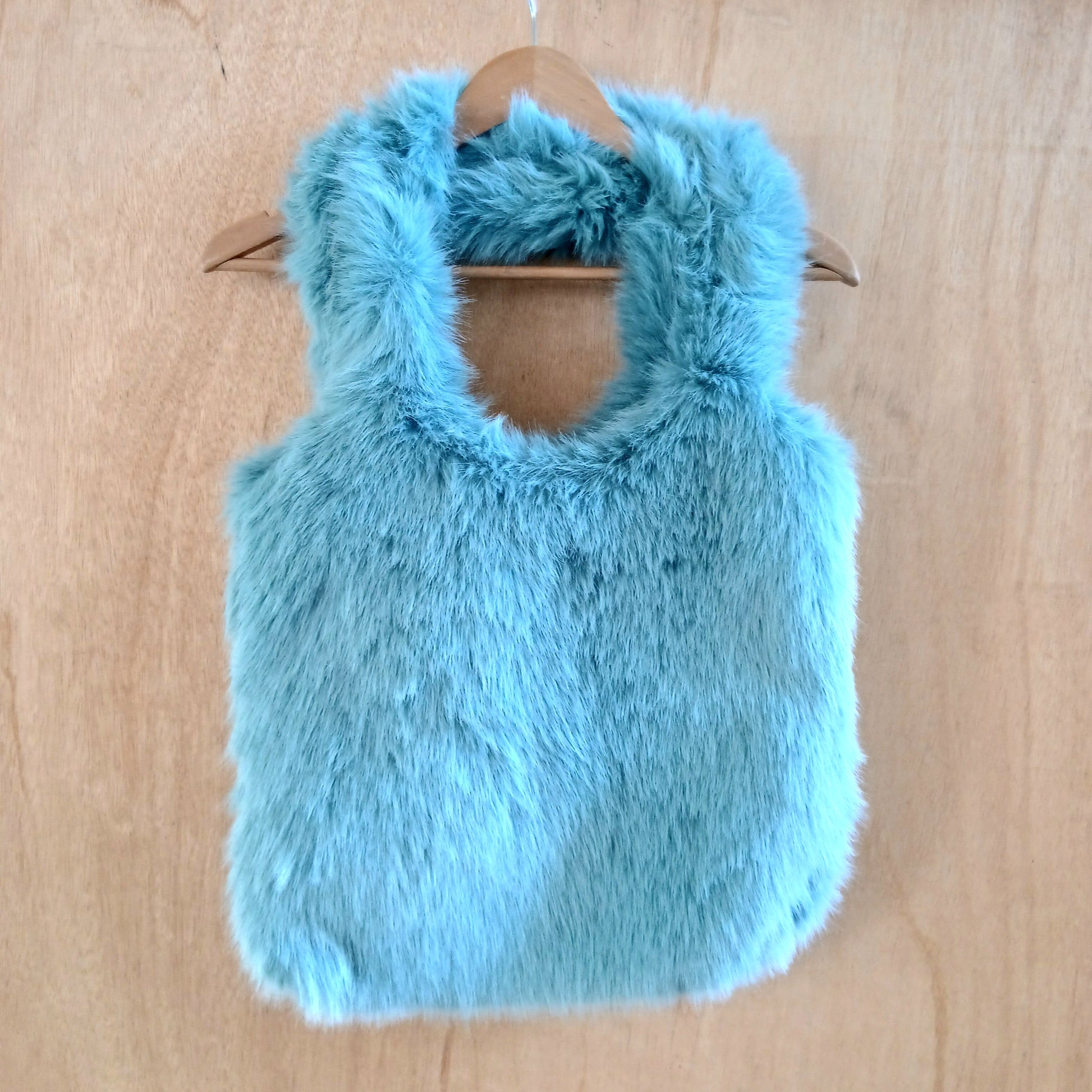 Pre-Order Faux Fur Tote Bag Plain BG2709