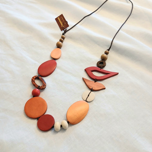 2 Birds Together on Oval Beads N6-1165