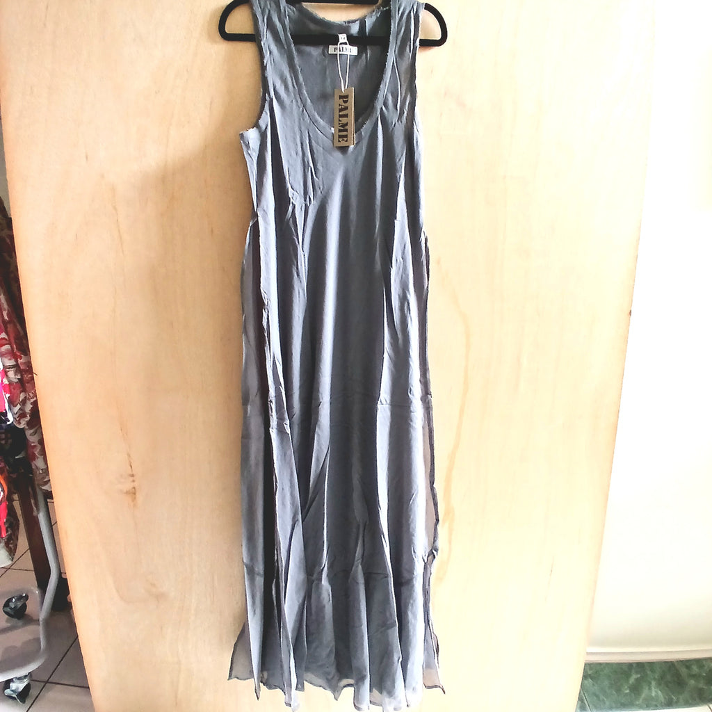 Classic Pure Cotton Long Dress 46411