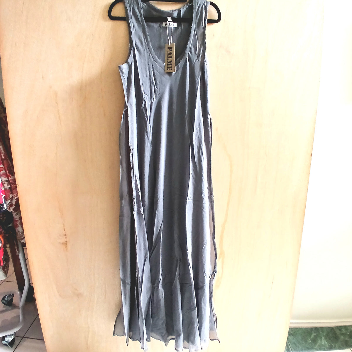 Classic Pure Cotton Long Dress 46411