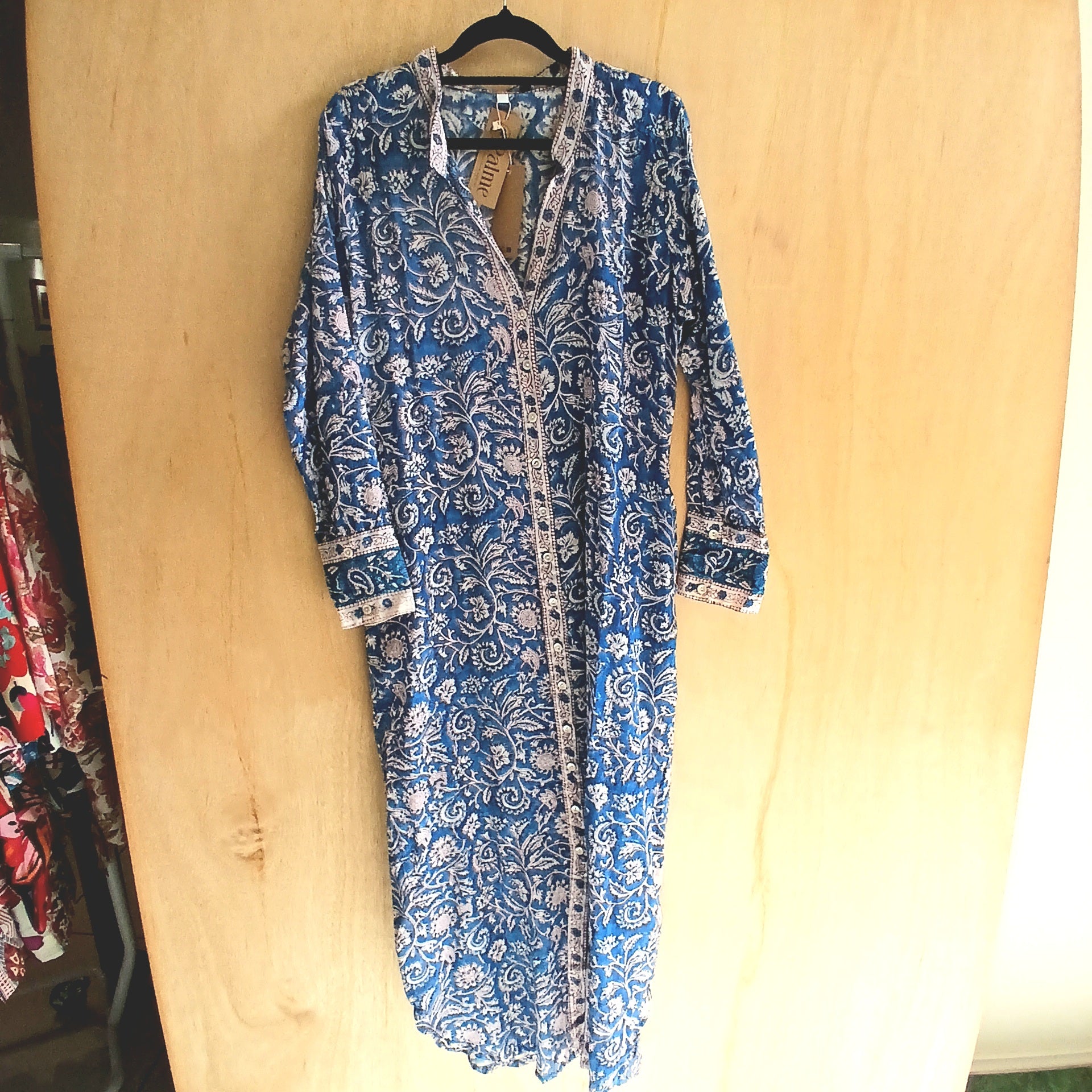 PRE-ORDER Long Printed Open Tunic 67208