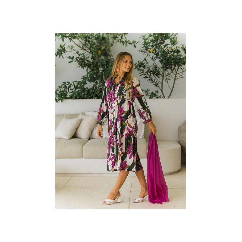 PRE-ORDER Short Printed Summer Dress Dress 65958