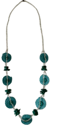 Circle Roped Necklace N14-308