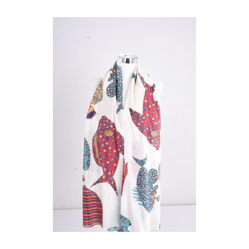 PRE-ORDER Tropical Fish Scarf 67168