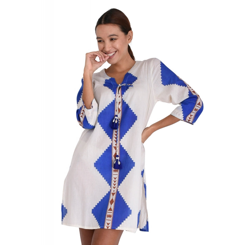 PRE-ORDER V-Neck Cotton Tunic 67036