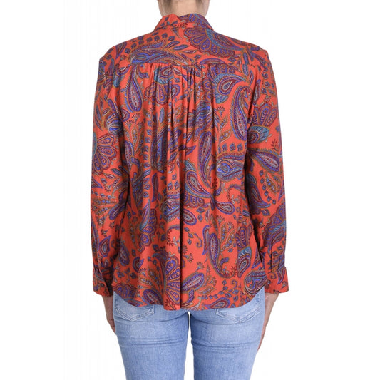 Rouge Clair Viscose Printed Shirt