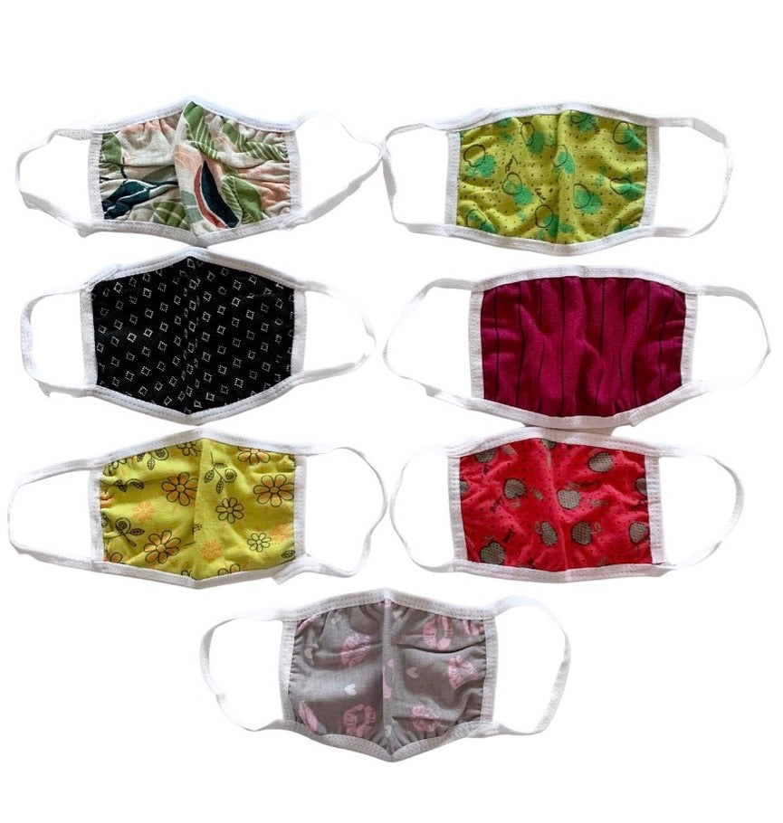 2 Layer Cotton Jersey Mask - smaller fit