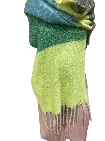 Green Blanket Scarf 332354