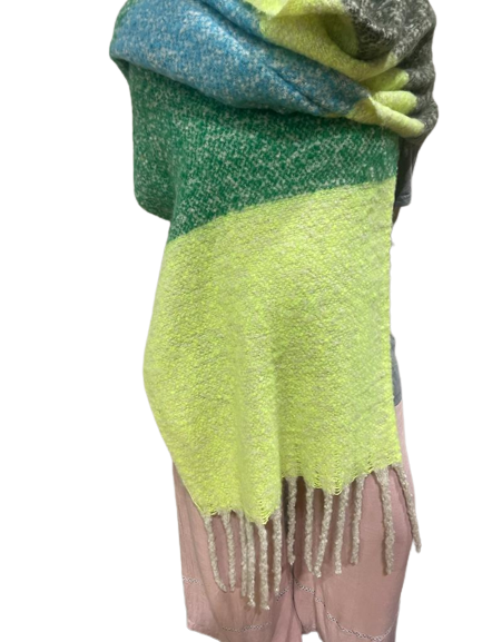 Green Blanket Scarf