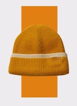 Mustard Rib Beanie