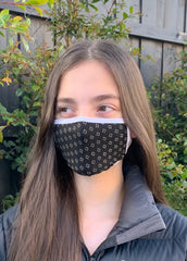2 Layer Cotton Jersey Mask - smaller fit