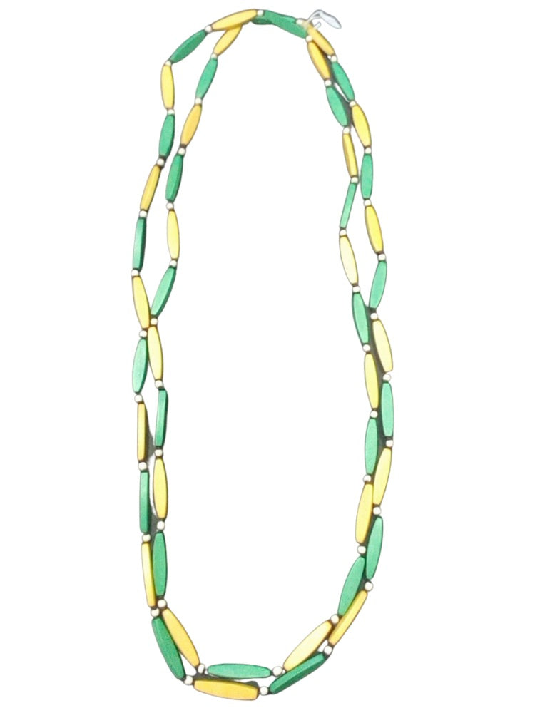 Long Wooden Beaded Necklace N6-2408FE