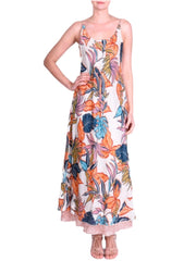 Palme Reversible Cotton Dress L/XL - Peach