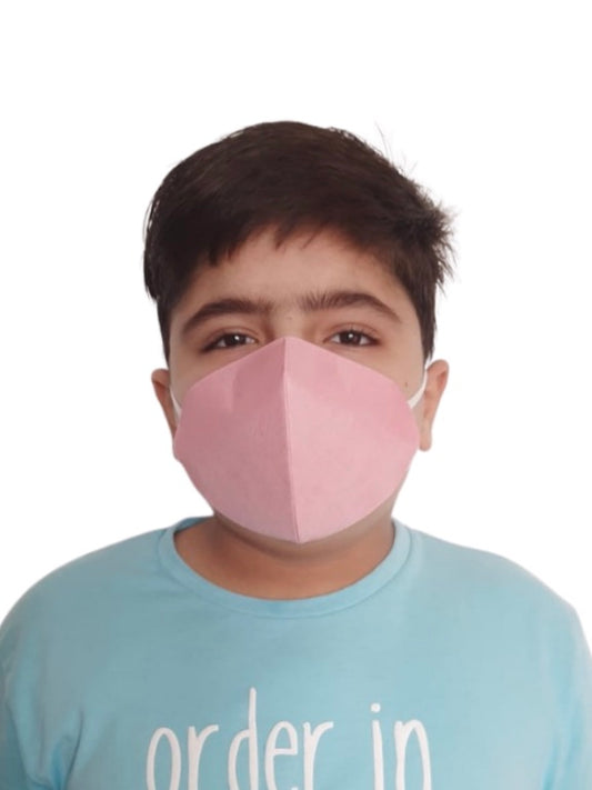 Cotton Silk Kids Mask - Pack of 10 (medium 10-15 years)