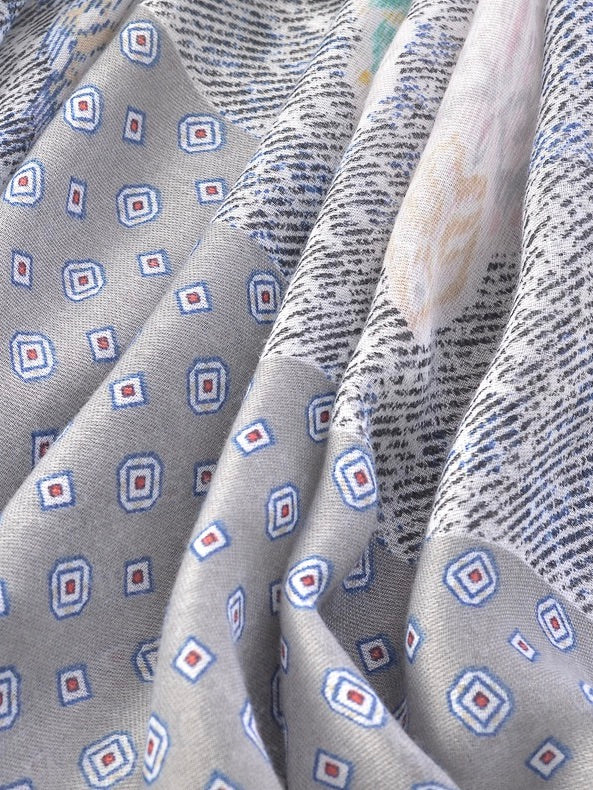 Summer Viscose Scarf - Grey 332274