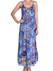 Palme Reversible Cotton Dress S/M - Blue