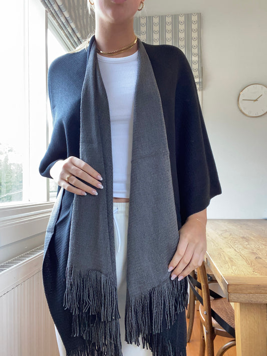 Reversible Wrap - Black/Grey Combo