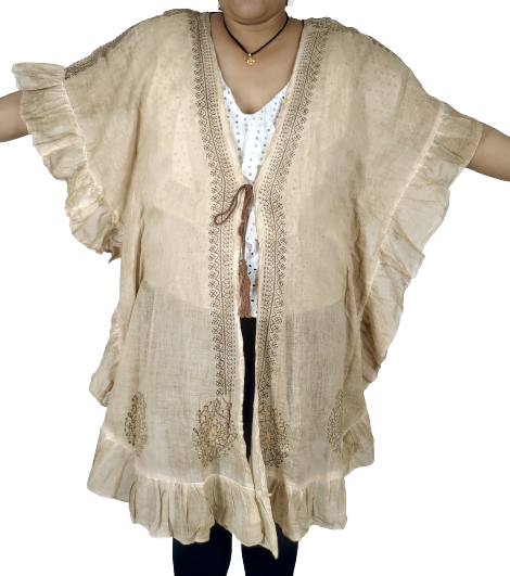 Beige Kimono