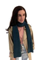 Soft Winter scarf Teal