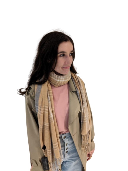 Soft blanket scarf - Camel