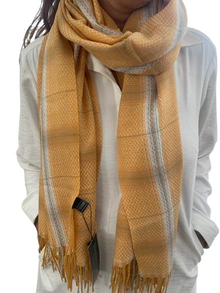 Soft Winter Scarf - Mustard